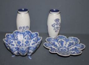 Group of Blue and White Porcelain Description