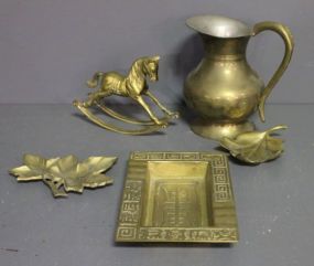 Group of Brass Items Description