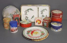 Group of Miscellaneous Christmas Items Description