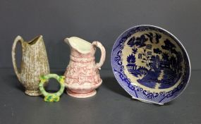 Four Pieces of Pottery Description