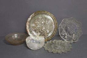 Group of Miscellaneous Glass Items Description