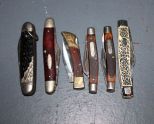 Group of Pocket Knives Description