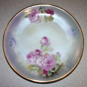 Hand Painted Porcelain Plate