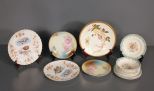 Group of Hand Painted Porcelain