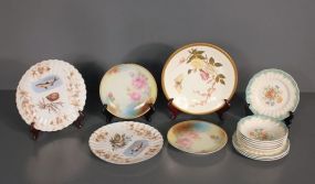 Group of Hand Painted Porcelain