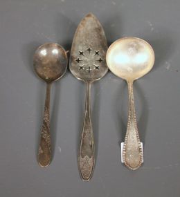 Three Silverplate Spoons