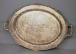 Sheffield Plate Tea Service Tray