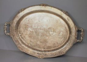 Sheffield Plate Tea Service Tray