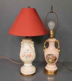 Two Vintage Lamps