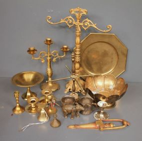 Group of Brass Items