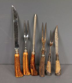 Group of Carving Sets