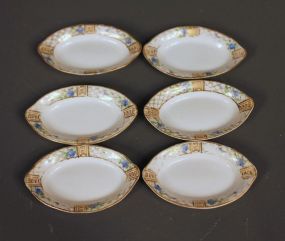 Set of Six Nippon Nut Dishes