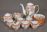 Kutani China Tea Set