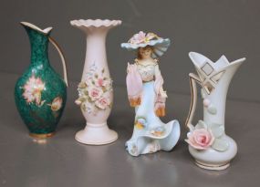Four Vintage Porcelain Pieces