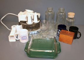 Group of Kitchen Items