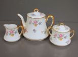 G. Ahrenfeldt Limoge Hand Painted Tea Set