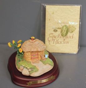 Disney Enchanted Places Classic Collection Figurine of Fifer Pig's Straw House