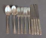 Group of Silverplate Flatware