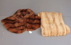 Two Vintage Mink Stoles