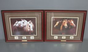 Two Susie Morton Horse Prints