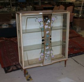 Vintage 1920's Glass Curio Cabinet