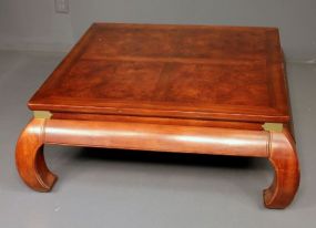 Contemporary Oriental Style Square Coffee Table