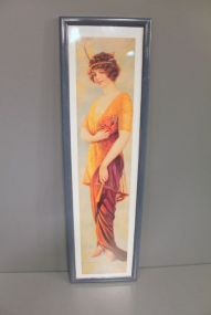 Reproduction Print of 1920's Flapper Girl