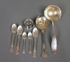 Group of Silverplate Items