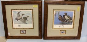 Two John Reimes Limited Edition Duck Prints
