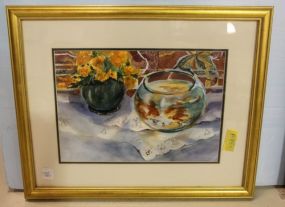 Watercolor Signed M. Thomas