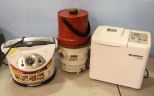 Sunbeam Grill, Crock, Breadmaker & Ice Bucket