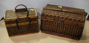 Two Decorative Treasure Boxes