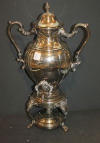 Silverplate Teapot with Warmer 21
