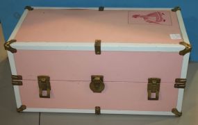 Pink Doll Trunk clothes inside