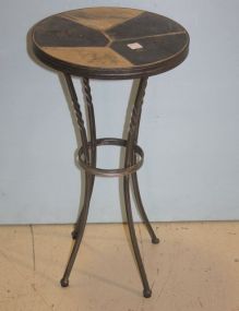 Iron and Granite Side Table 13