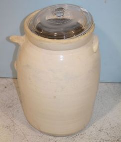 6 Gallon Crock Jar with lid