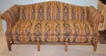 Three Cushion Chippendale Sofa 79