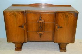 1940s Server 1940's server with center drawers and two doors