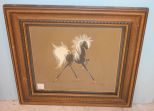 Vintage Pony Print signed Pop Wea '68 18