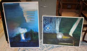 Two Abstract Paintings 25