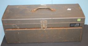 Vintage Handcraft Tool Box with Tools Vintage Handcraft Tool Box with Tools.