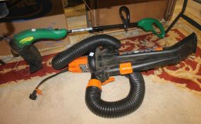 Weed Eater and Worx Leaf Blower Weed Eater and Worx Leaf Blower