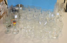 Group of 37 Glasses, Mugs, and Cups Group of 37 Glasses, Mugs, and Cups