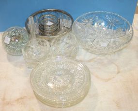 Glass Bowl, Plates, Coasters, Bowls, and Vase Glass 10