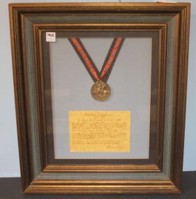 Napoleon Medallion Framed Medallion