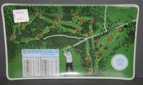 Sunningdale Golf Course England Sunningdale Golf Course England ashtray, 6