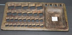 Staats Coin Tray Staats Coin Tray, 6