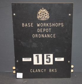 Clancy Barracks, Ireland Ordnance Depot Wall Calendar Clancy Barracks, Ireland Ordnance Depot Wall Calendar, 13