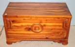 Cedar Chest has tray, 39