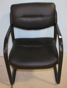 Metal and Leather Arm Chair 23